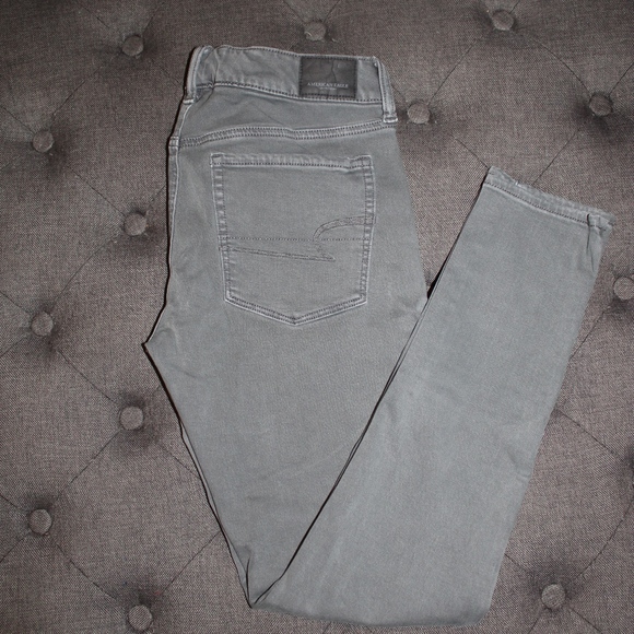 American Eagle Outfitters Denim - American Eagle Olive Green Jeans